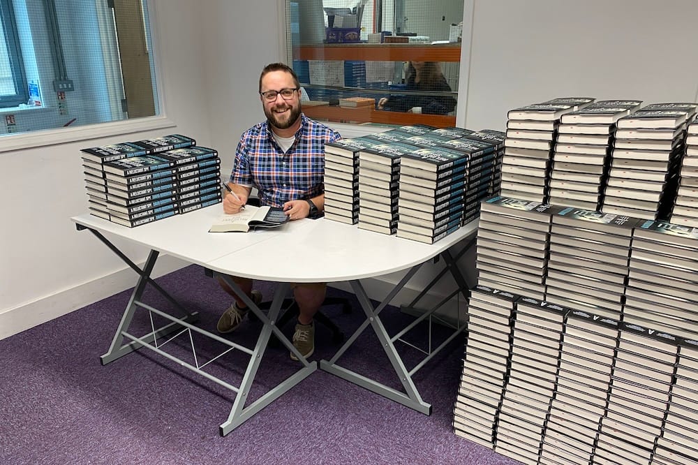 Me and a whole heap of books