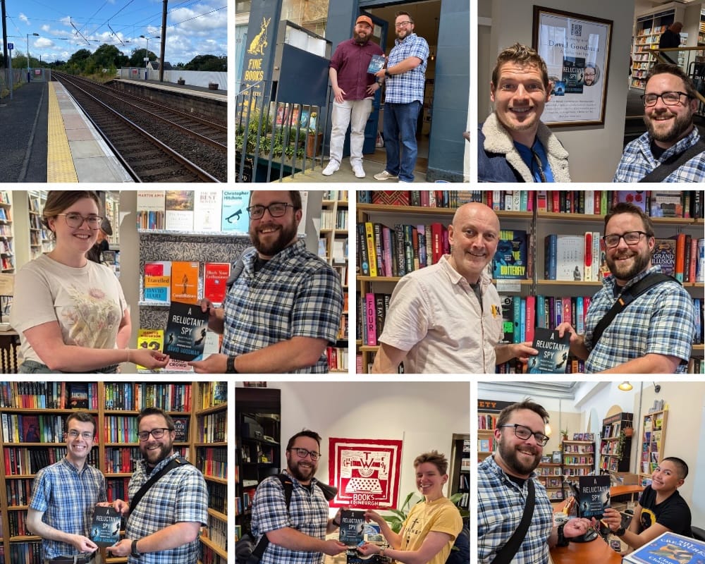 Images from my bookshop tour